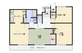 ローレルコートアネスト医大前の間取り画像