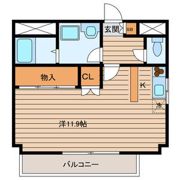 フォンテーヌ守口の間取り画像