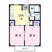 カーサウエダの間取り画像