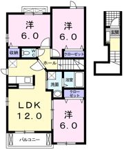 バーミィ Ⅱの間取り画像