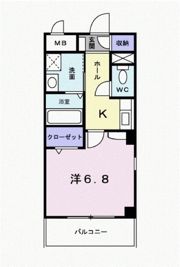 ヴィラ甲東園の間取り画像