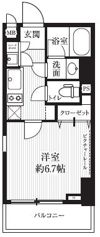 HF北四番丁レジデンスの間取り画像