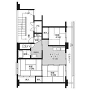 ビレッジハウス上三川南1号棟の間取り画像