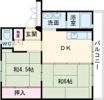 ビレッジハウス名張1号棟の間取り画像