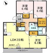 セジュール ハル Aの間取り画像