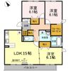 セジュール ハル Aの間取り画像