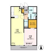 エルミタージュ・アンの間取り画像