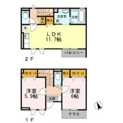 ヴェルデの杜の間取り画像
