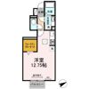 ラフィネ藤川の間取り画像
