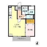 コンフォートⅠの間取り画像