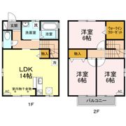 グレース Bの間取り画像