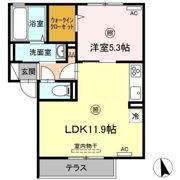 エスポワール京和 A棟の間取り画像