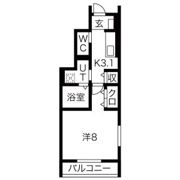 サンバレーAの間取り画像