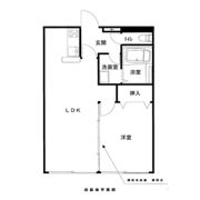 セントラルハイツ香呑の間取り画像