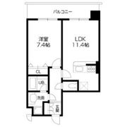 KDXレジデンス西大路の間取り画像