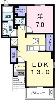ラ・フルールの間取り画像