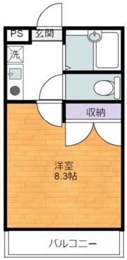 アバンスの間取り画像