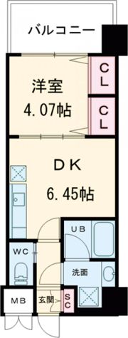 プレジオ布施EUROの間取り画像