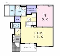 ニューグレースⅣの間取り画像