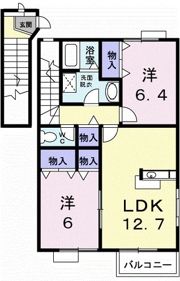 エルピーダM A棟の間取り画像