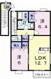 エルピーダM A棟の間取り画像