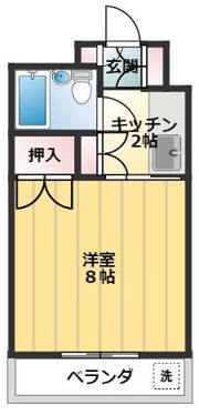 Prime 1の間取り画像
