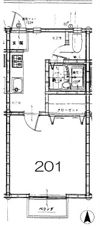 シャトーブルーの間取り画像