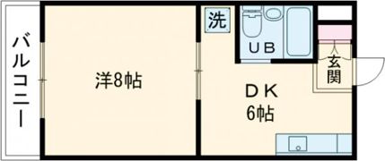 リバーハイツ今之浦Ⅱの間取り画像