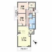 アルフラット サクラの間取り画像