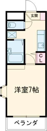 フレグランスわたなべの間取り画像