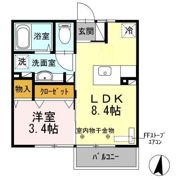 アヴェニール白銀 Bの間取り画像