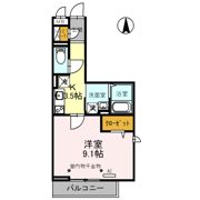 アンリシール瀬崎の間取り画像