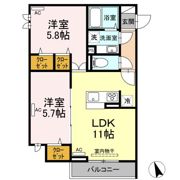 セジュール西台7の間取り画像