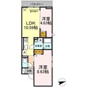 セジュール西台4の間取り画像