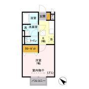 クレベール東出来島の間取り画像