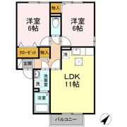 セジュールセラ A棟の間取り画像
