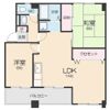 パラシオン町田の間取り画像