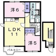 サニープラザ Aの間取り画像