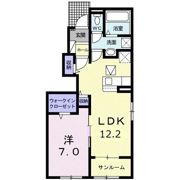 クラール飯田町Cの間取り画像