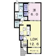 メルカインドの間取り画像