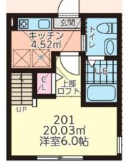 アベニールの間取り画像