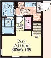 アベニールの間取り画像