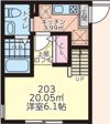 アベニールの間取り画像