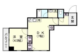 サンティア中央町の間取り画像