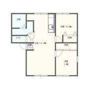 アークビラK Aの間取り画像