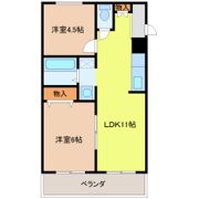 ハセガワ一社マンションの間取り画像