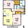 リビングタウンみどりのの間取り画像