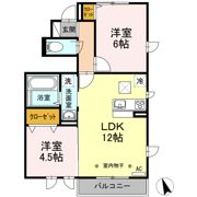 グラナート日野台の間取り画像