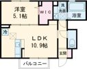 コージーコート朝日の間取り画像
