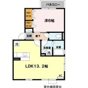 メゾンドール シルヴィの間取り画像